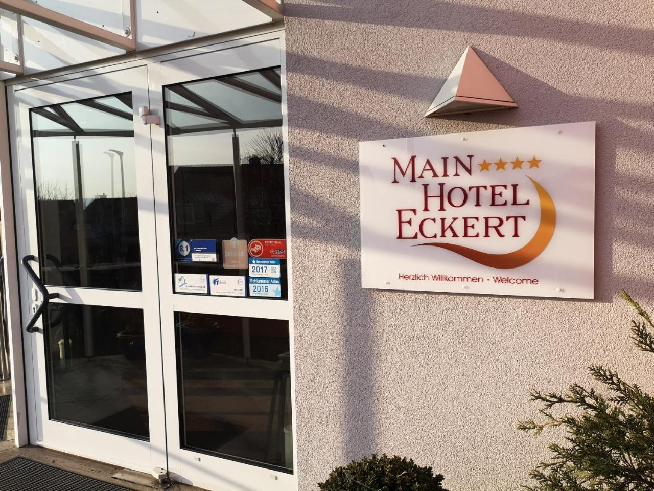 Main Hotel Eckert 3 Margetshoechheim Екстер'єр фото